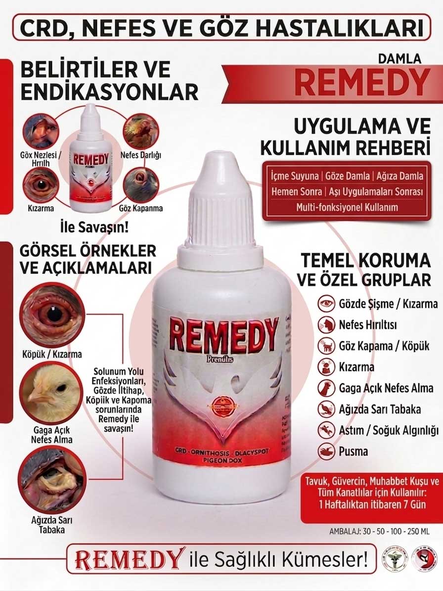 REMEDY - Crd Hırıltı Göz Nezlesi Fık fık Astım - Görsel 3